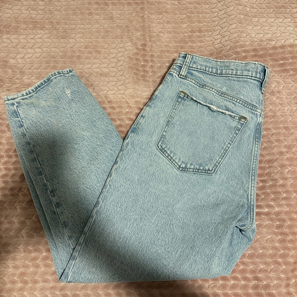 curve love ultra high rise 90s straight jean